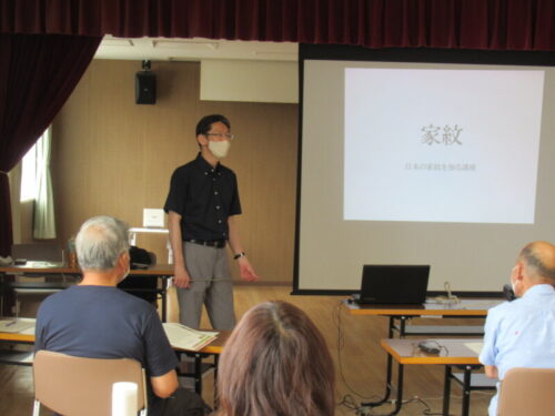 写真：日本の家紋について知る講座