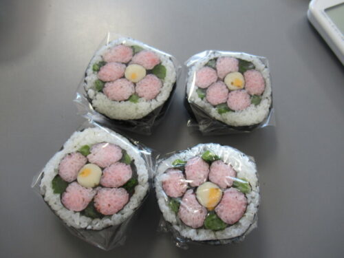 飾り巻き寿司講座風景写真3