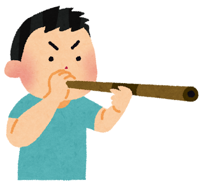 吹矢イラスト