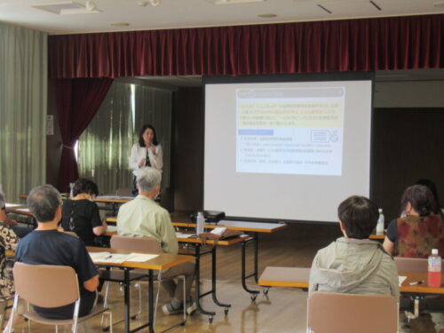 写真：講演会～相続・贈与・遺産分割・成年後見人の基本