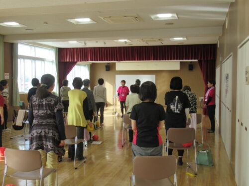 写真：リンパストレッチ体操サークル体験