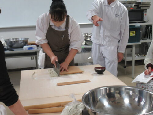 写真：手打ちそば(午後の部)