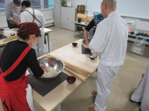 手打ちそば午後の部講座風景写真2