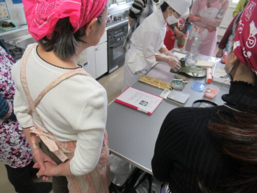 写真:飾り巻き寿司講座