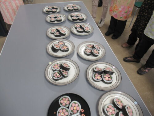 飾り巻き寿司講座風景写真3