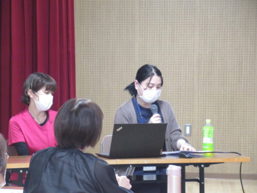 骨粗鬆症を学ぶ講座風景写真1