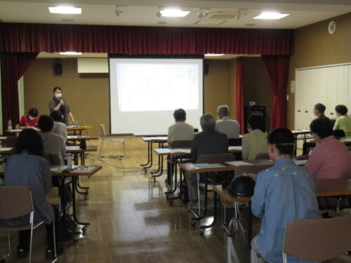 骨粗鬆症を学ぶ講座風景写真3