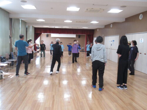 太極拳サークル体験風景写真2