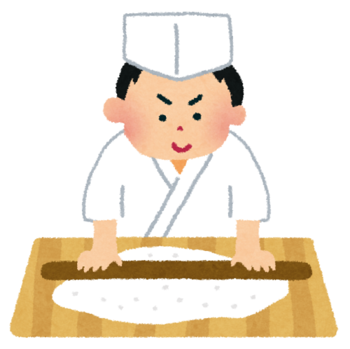 手打ちそばイラスト